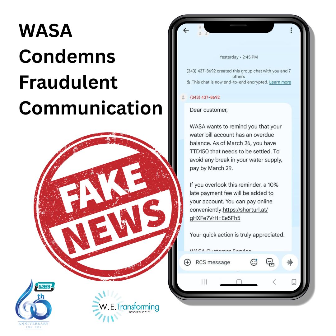 Wasa Condemns Fraudulent Communication Ttt News