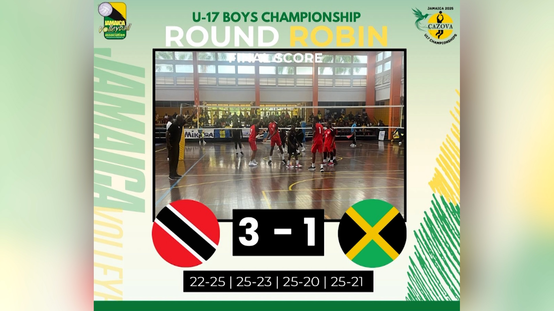 T&T Men Grab First Win At CAZOVA