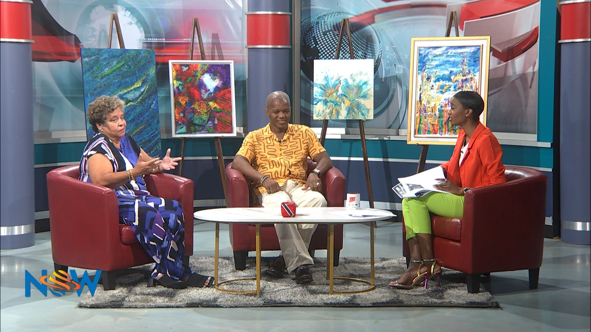 Art On NOW – Karen De Silva & Sterling Adams