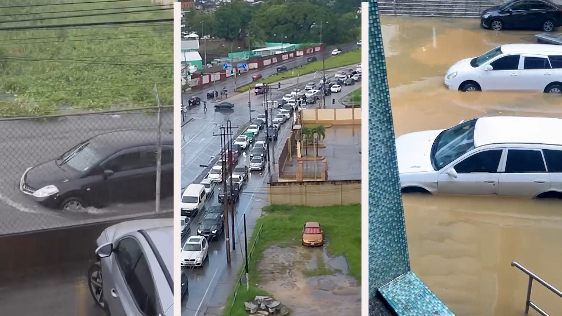 Heavy Rain Triggers Widespread Flooding Across Trinidad