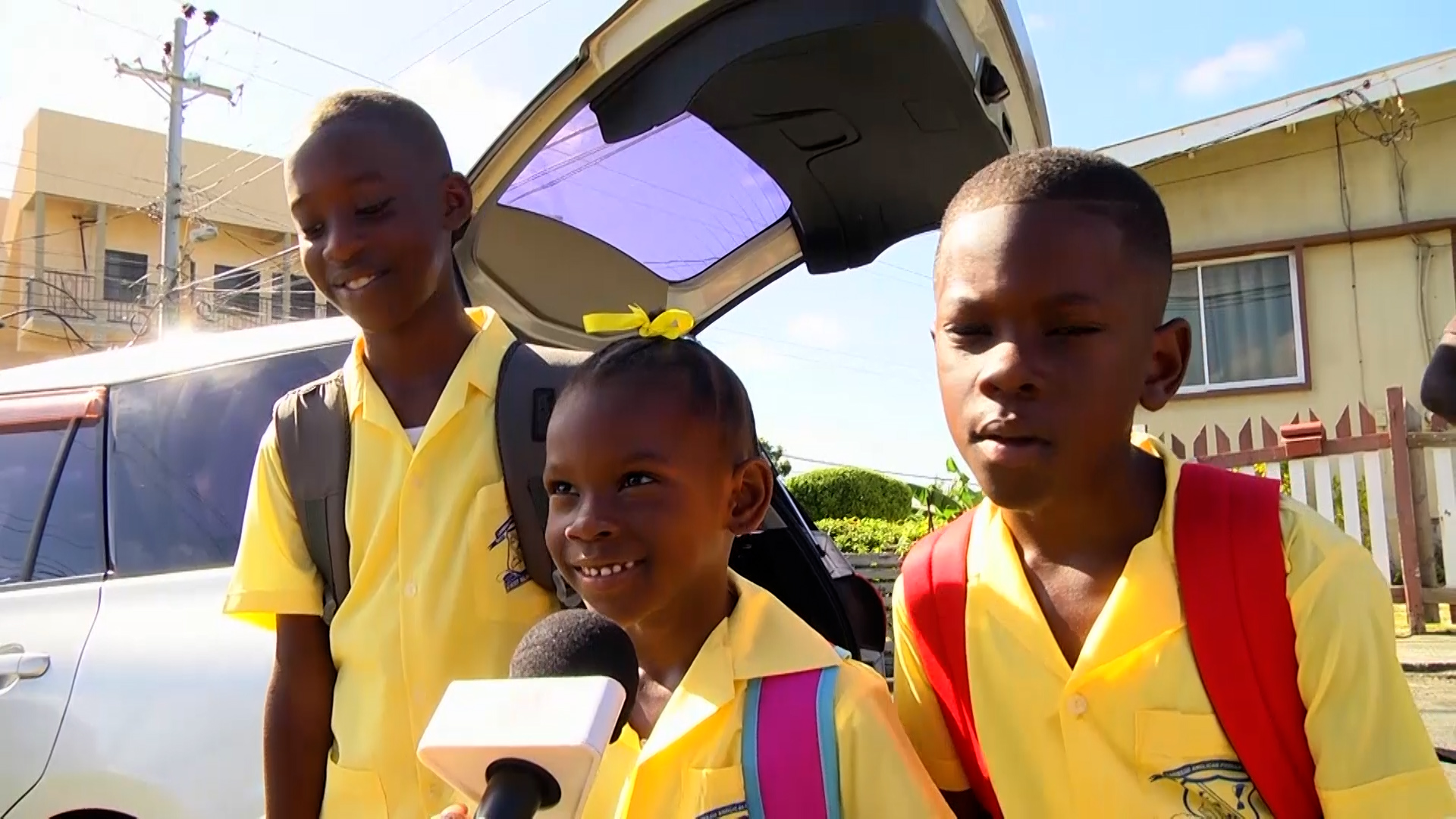 Tobago Pupils Return To School With Smiles After Long Break