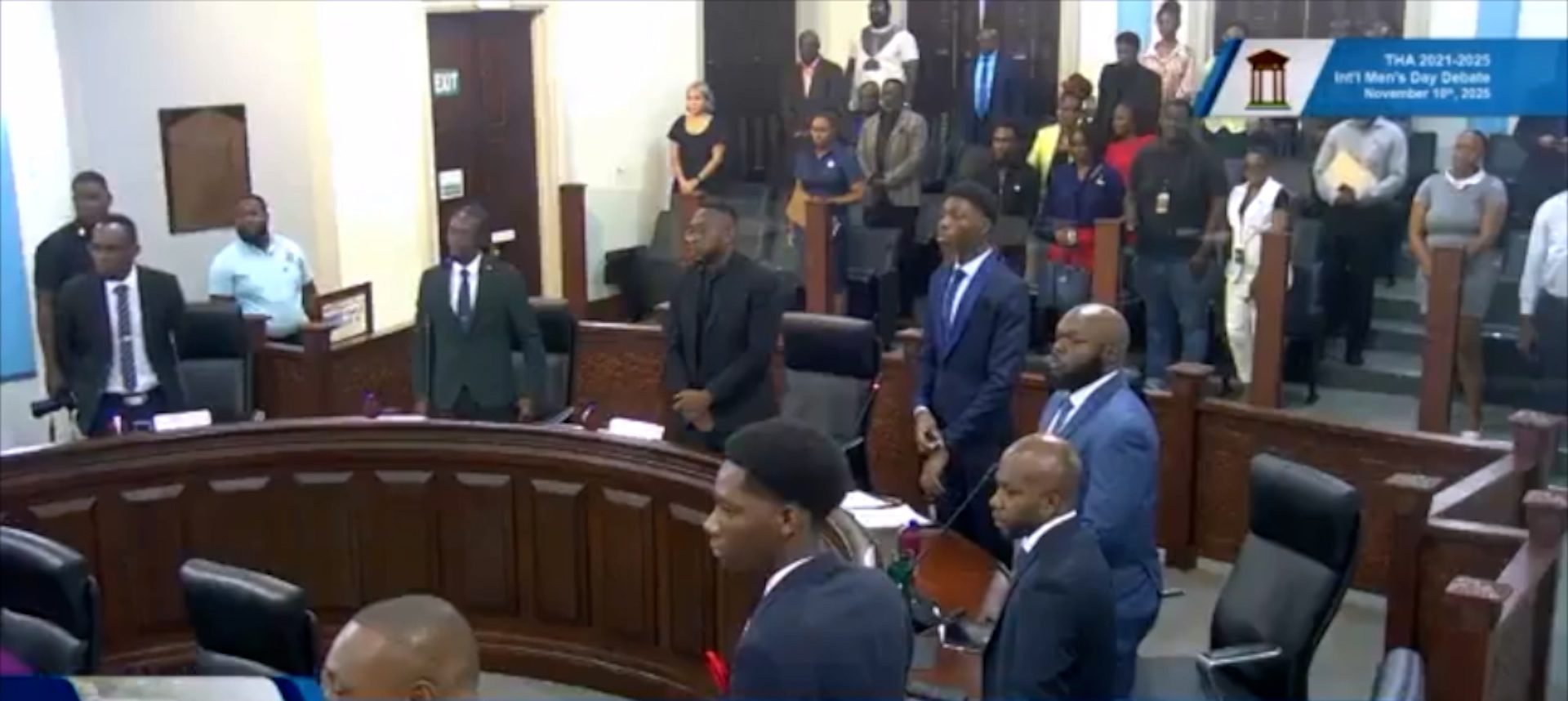 Men Take The Lead In First International Men’s Day Debate In Tobago