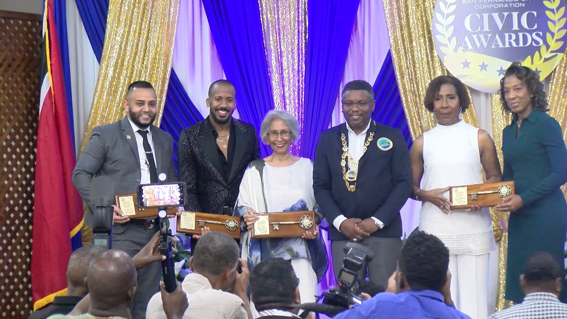 San Fernando Honours Burgesses And Long-Standing Business At Civic Awards