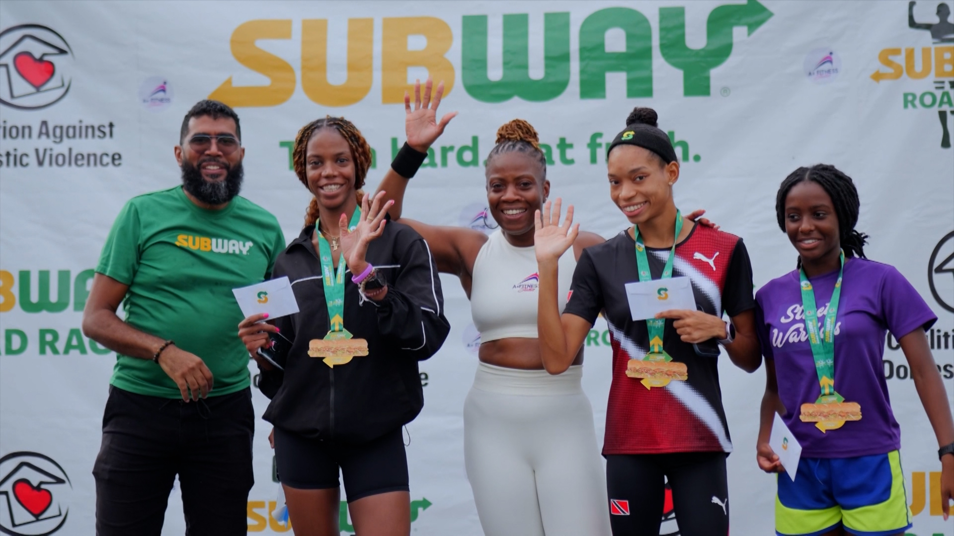 Tobago Hosts 12-Kilometre Subway Road Race In Aid Of Coalition Against Domestic Violence