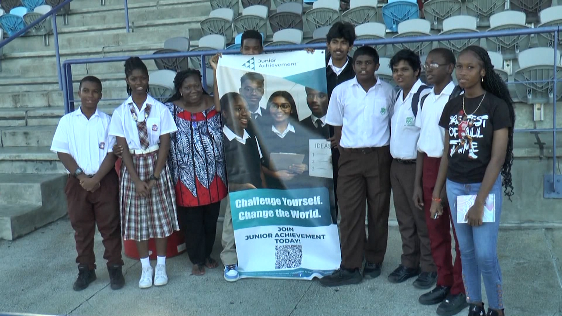 405 Students Join Junior Achievement’s 55th Anniversary Programme