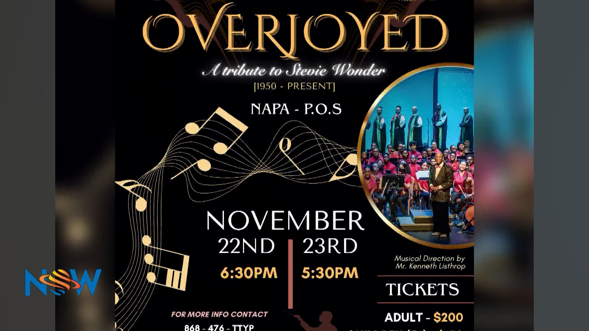 Trinidad & Tobago Youth Philharmonic Orchestra “Overjoyed”