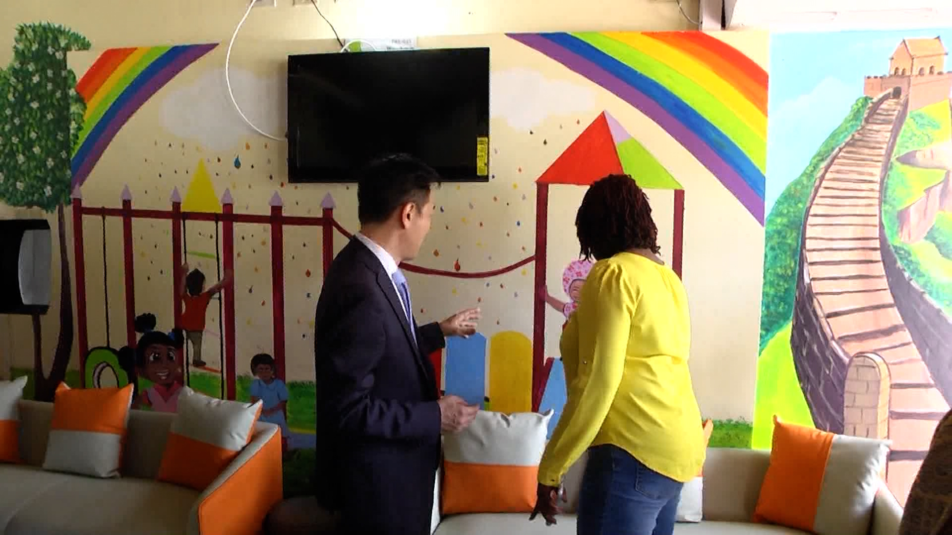 Paediatric Ward At Scarborough General Hospital Gets Colourful Makeover