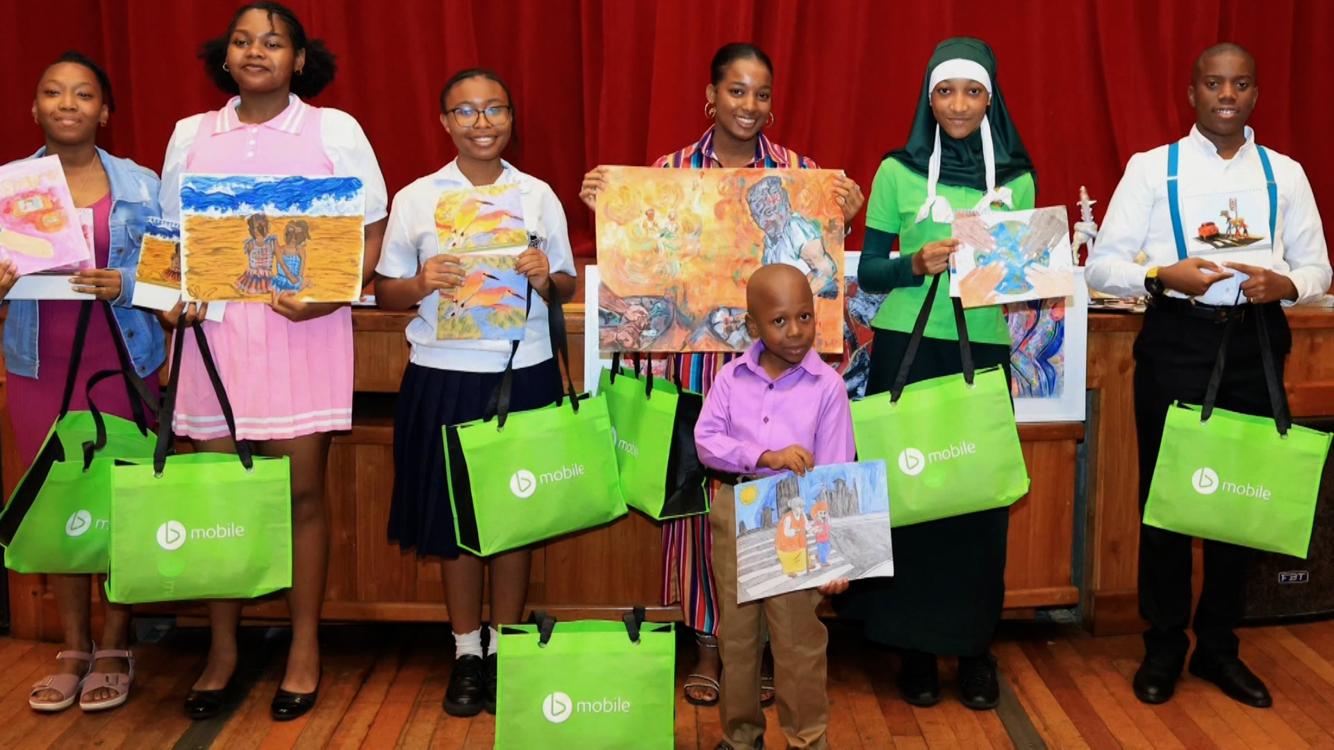 Beetham’s Young Artists Get A Boost From Rotary Club And bmobile