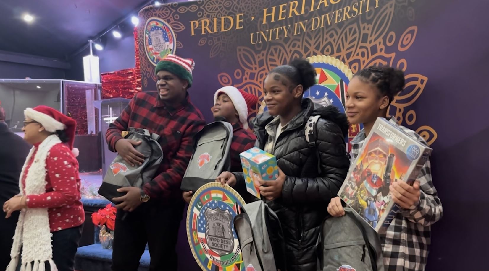 NYPD Desi Society & Church Of The Nazarene Brighten Children’s Lives With Toy Drive