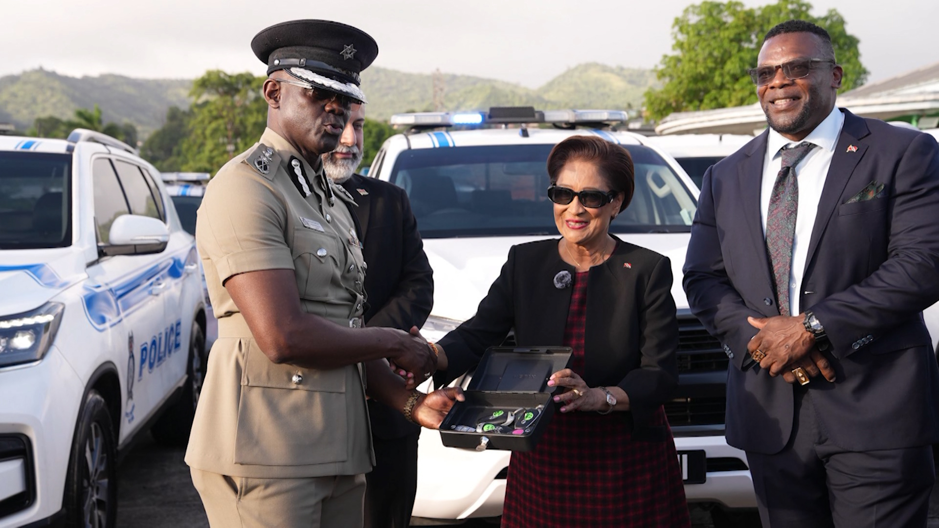 PM Hands Over First Batch Of Restored Police Vehicles