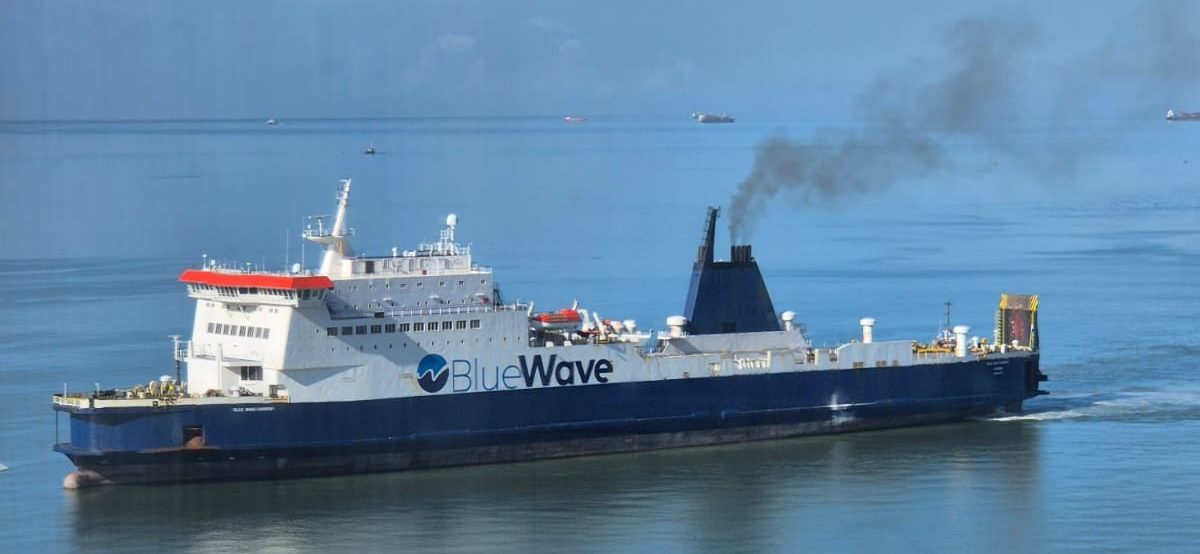 MV Blue Wave Harmony Arrives At Port Of Port Of Spain