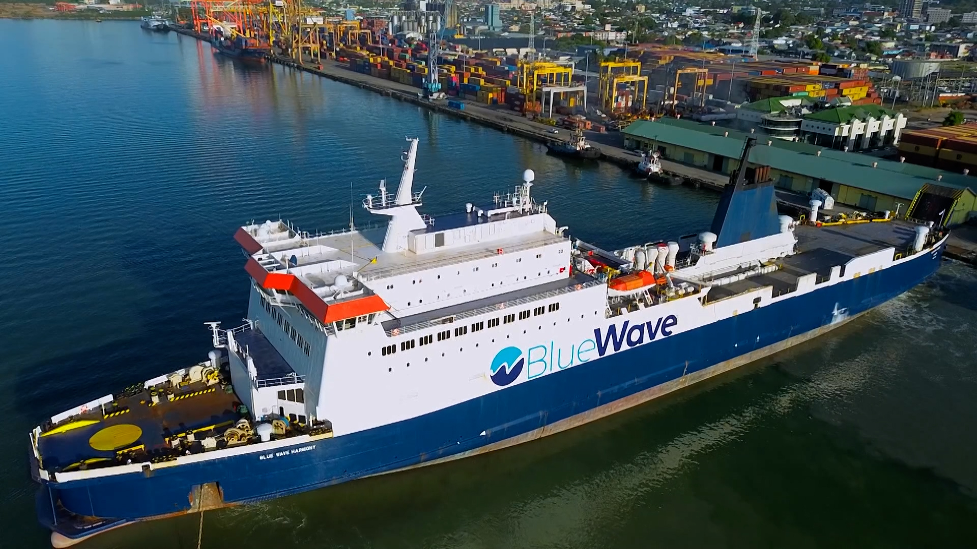 Blue Wave Harmony Returns to Sea Bridge After Passing Safety Inspections