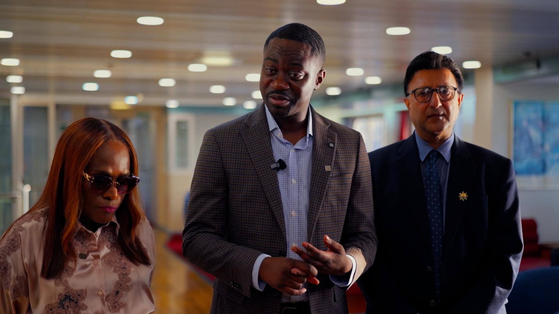 Chief Secretary Farley Augustine Highlights Business Potential Of Blue Wave Harmony