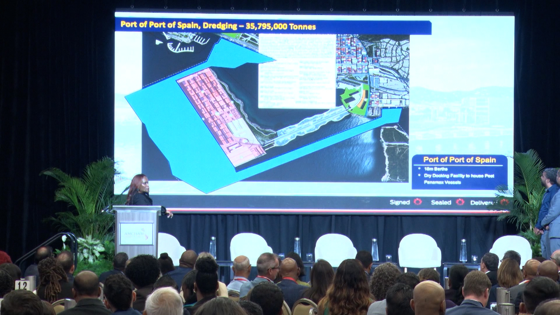 Minister Jearlean John Announces Expansion And Dredging Plans For The Port Of Port Of Spain