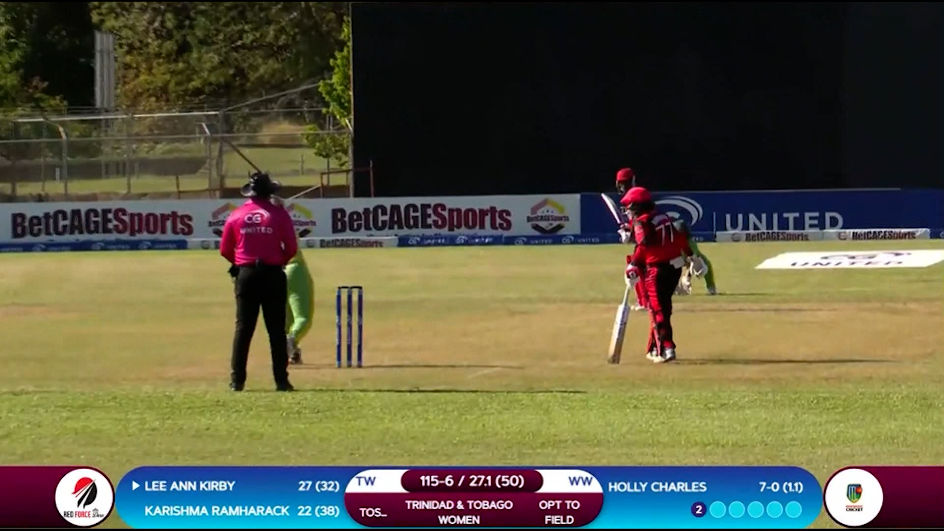Windwards Defeat Red Force Divas