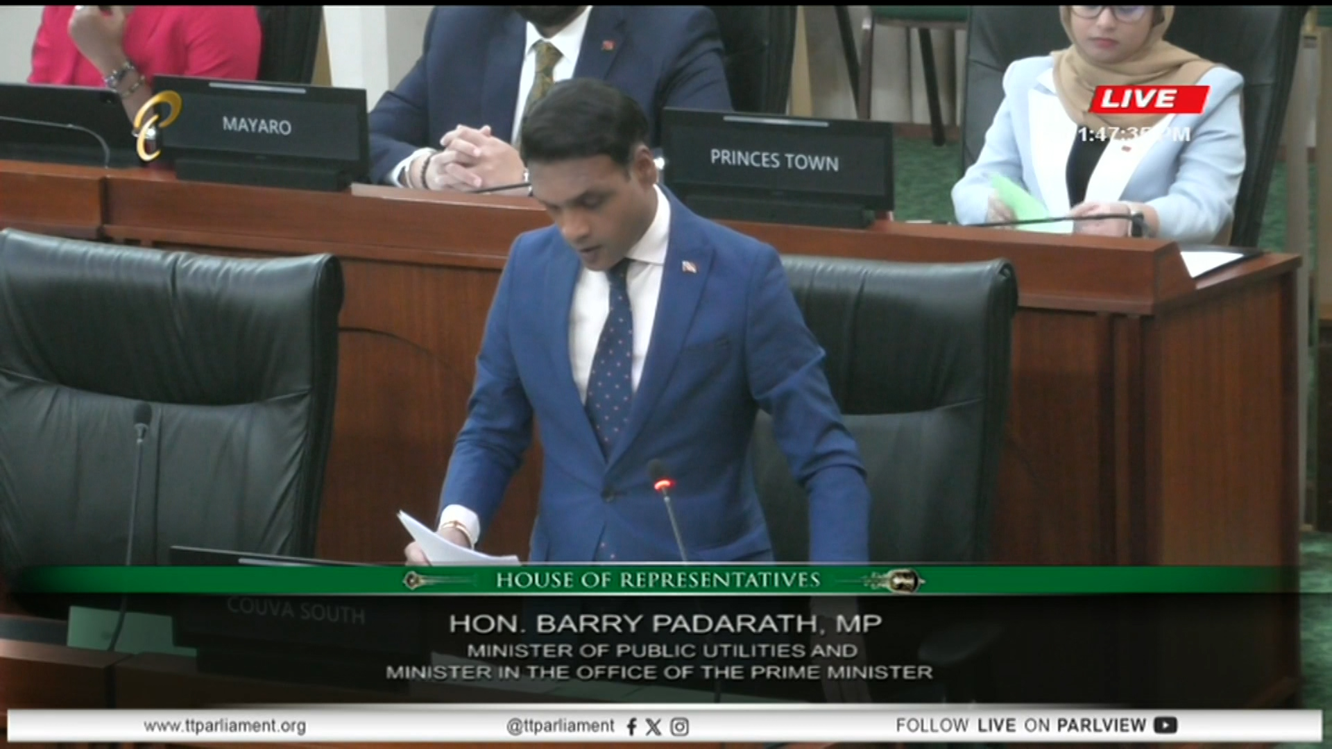 $250 Million Lost In Six Years: Public Utilities Minister Exposes PNM Water Crisis At Point Lisas