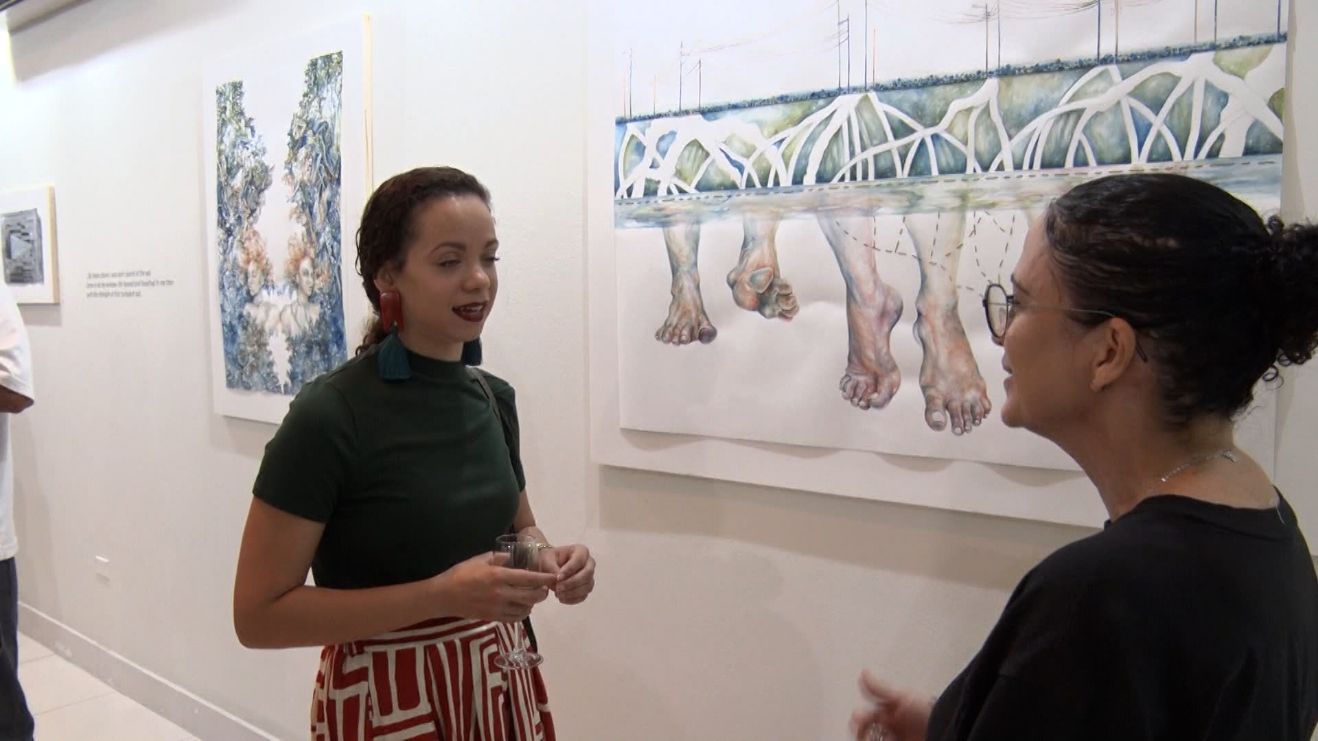 A Taste Of Home: Art Students Exhibit At The “Y’ Art Gallery