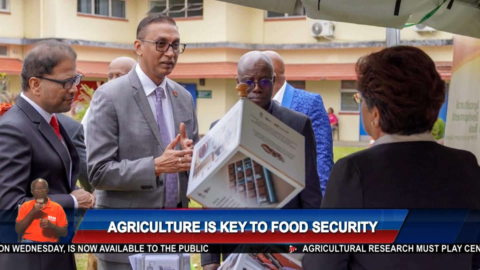 Agriculture Minister Calls For Greater Research To Boost Food Security