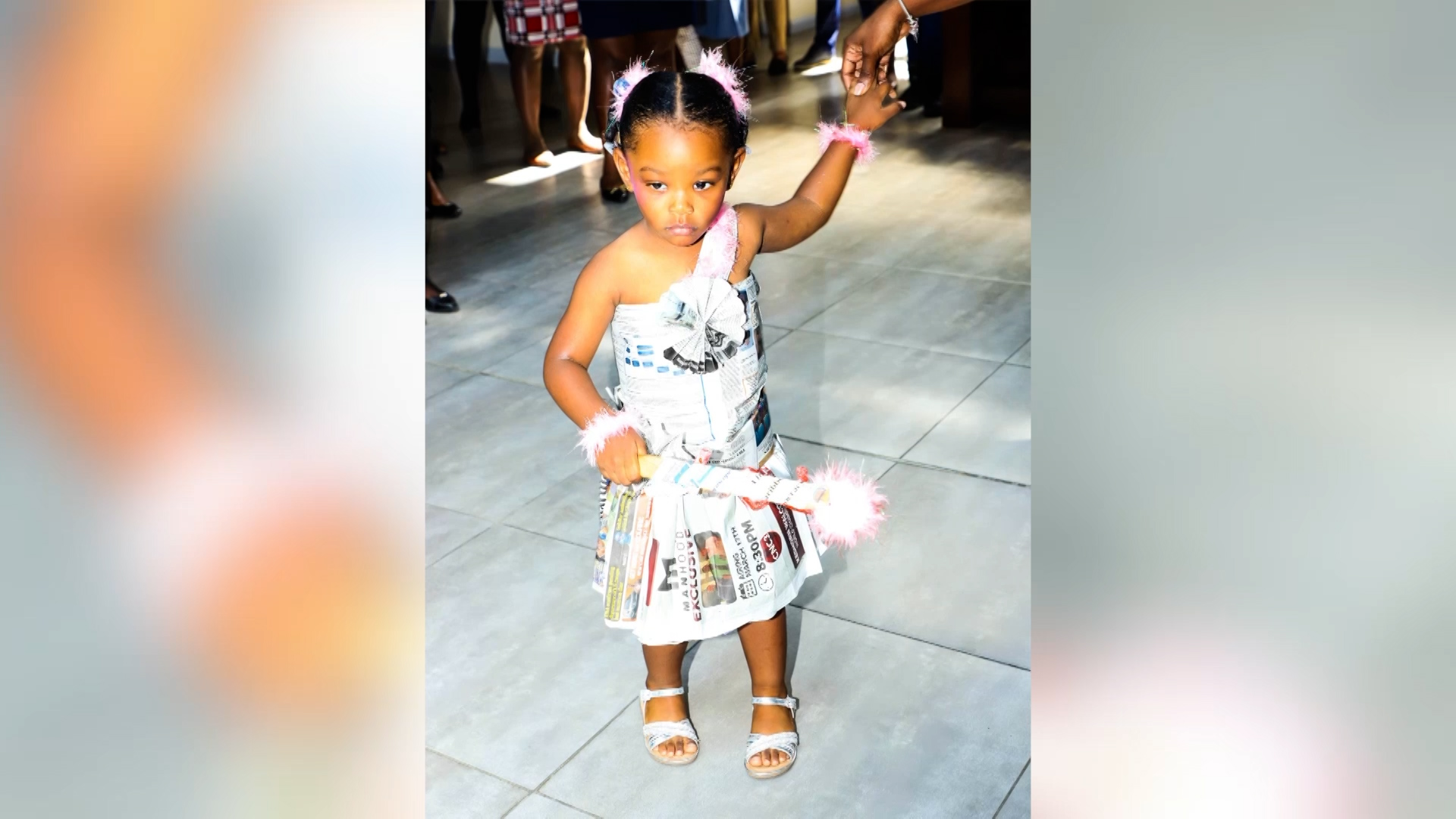 Toddlers Celebrate World Recycling Day