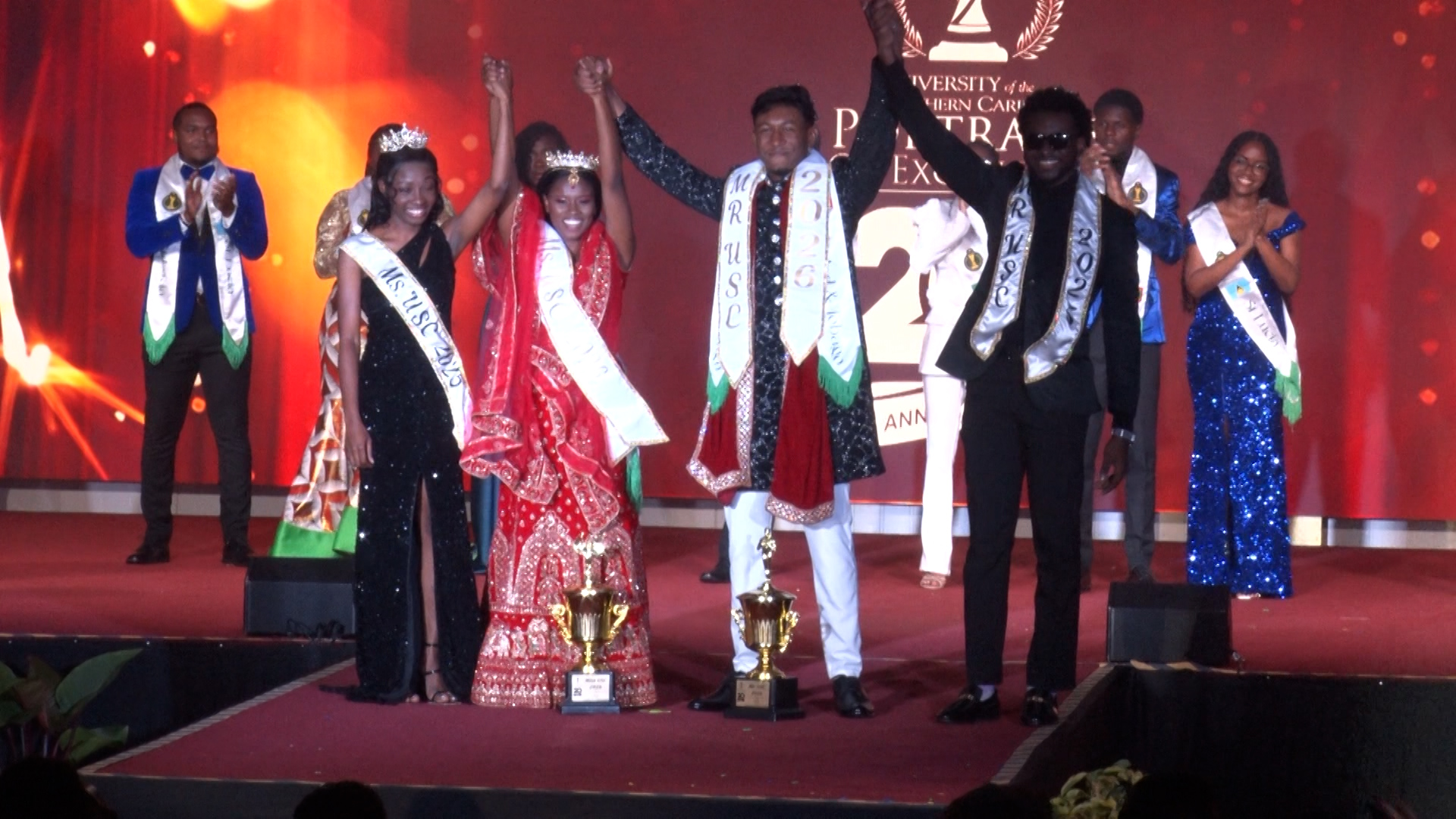 Nicholas Hanooman, Mya Garraway Crowned Mr. And Ms. USC