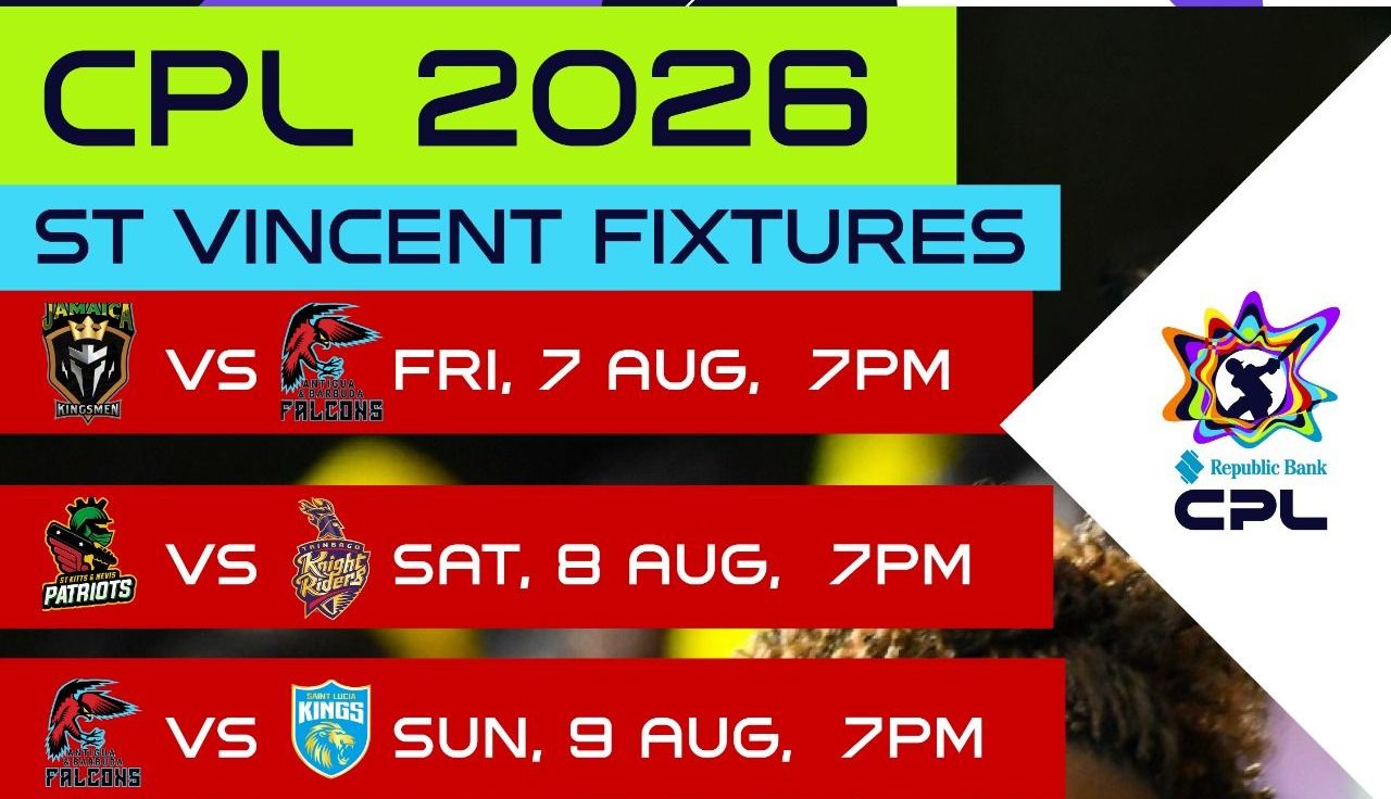 CPL To Stage Matches In St. Vincent And The Grenadines For First Time