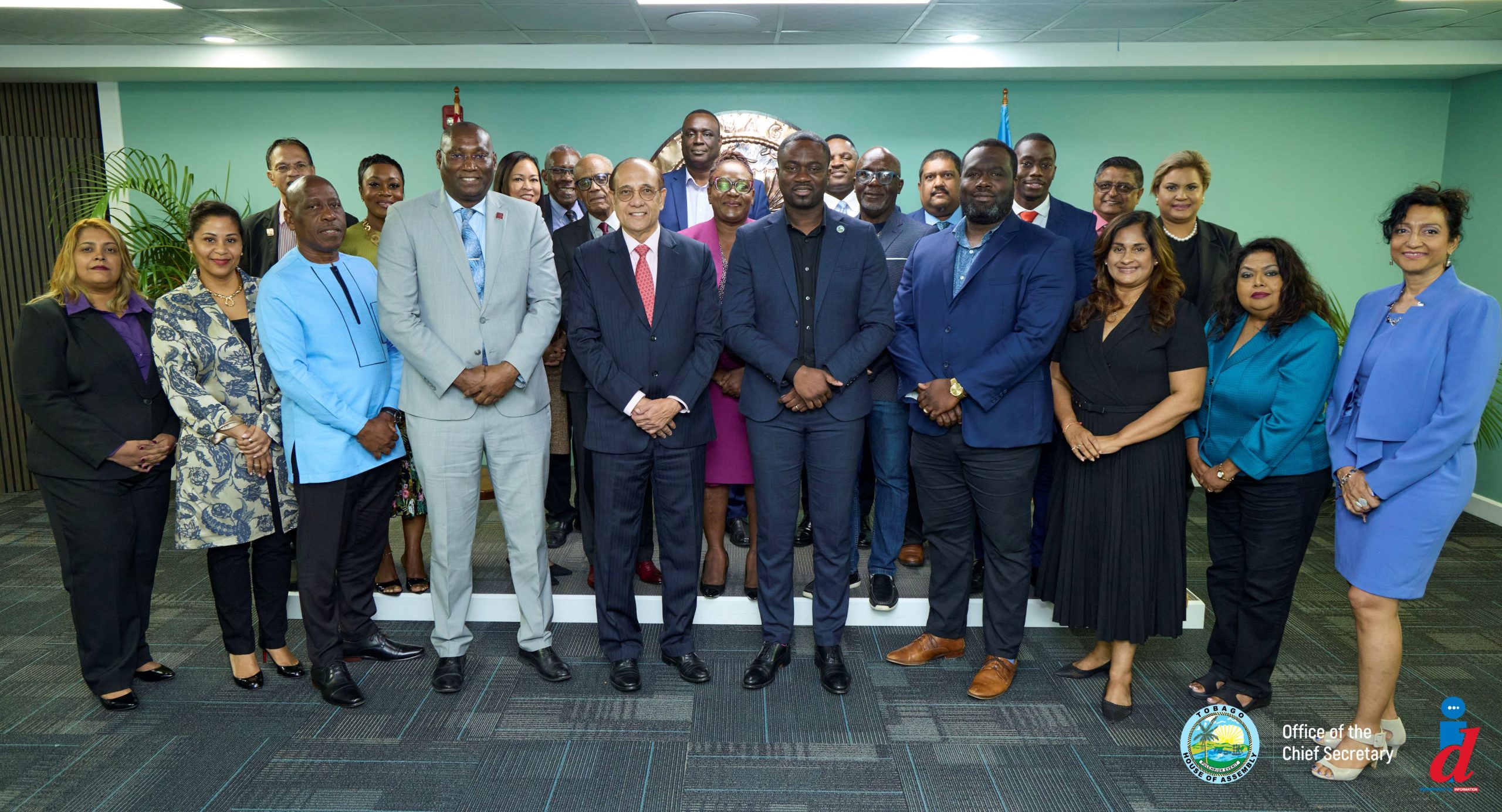 Central Bank Governor Larry Howai Leads High-Level Visit To Tobago House Of Assembly
