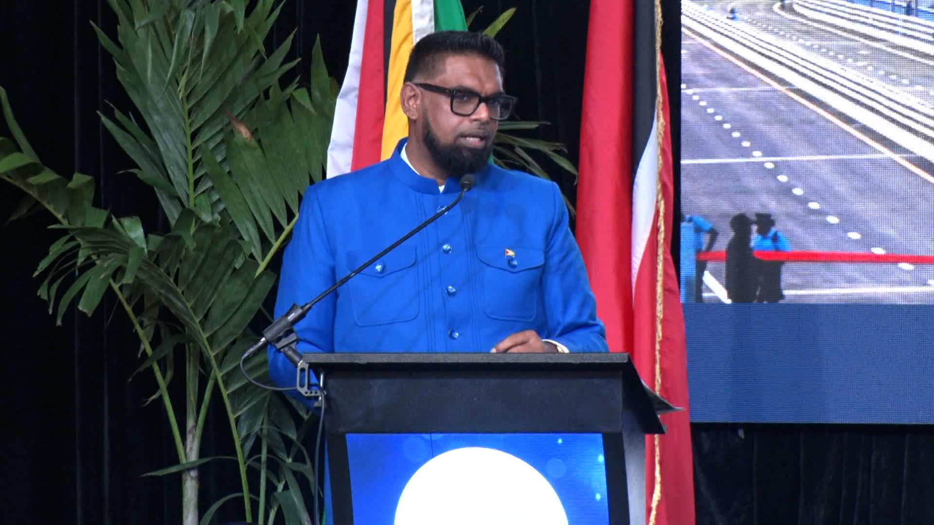 Guyana’s President Urges Action To Deepen Energy Collaboration with T&T