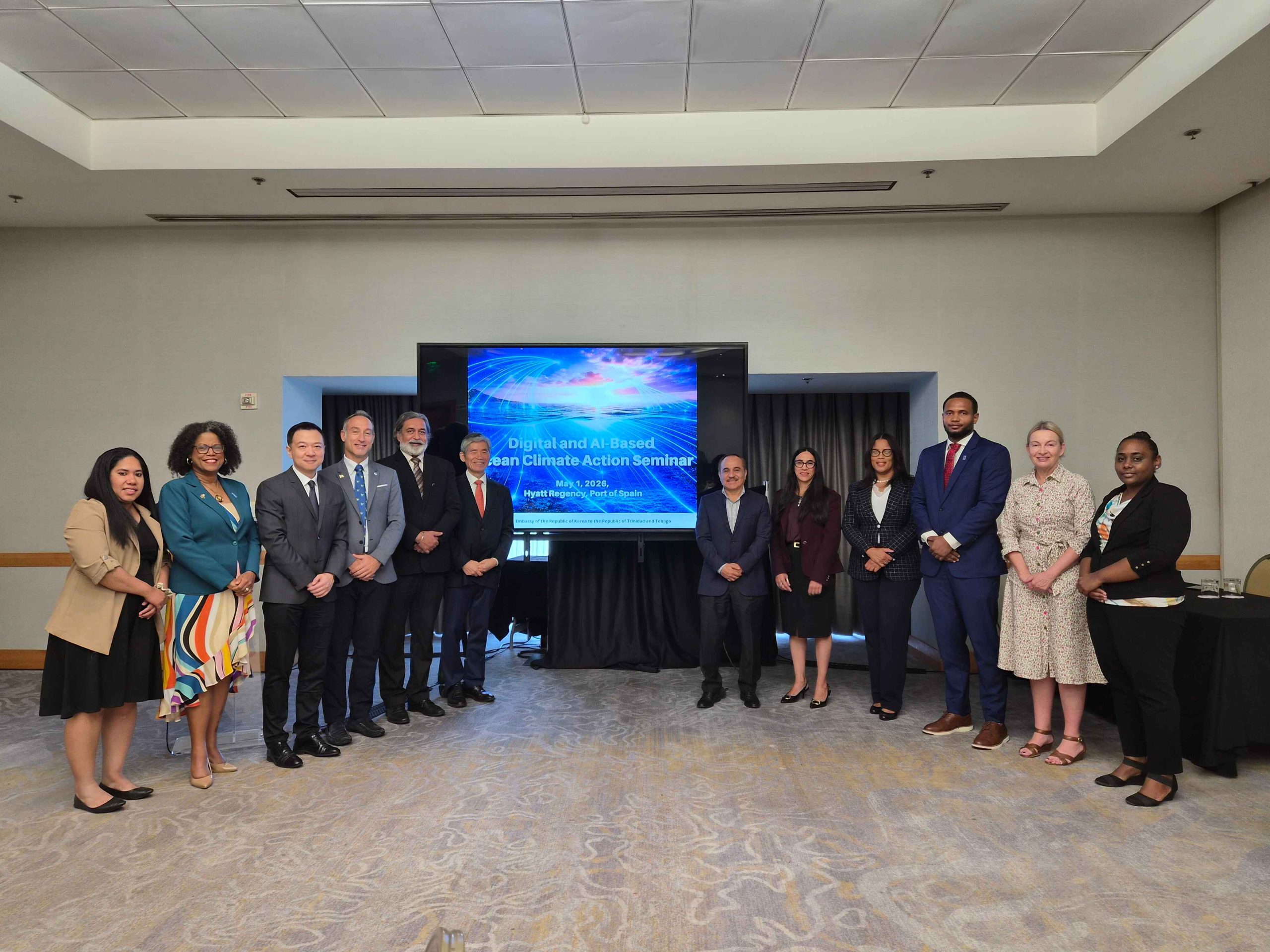 Embassy Of The Republic Of Korea In Trinidad And Tobago Hosts “Digital-AI Based Ocean Climate Action Seminar”