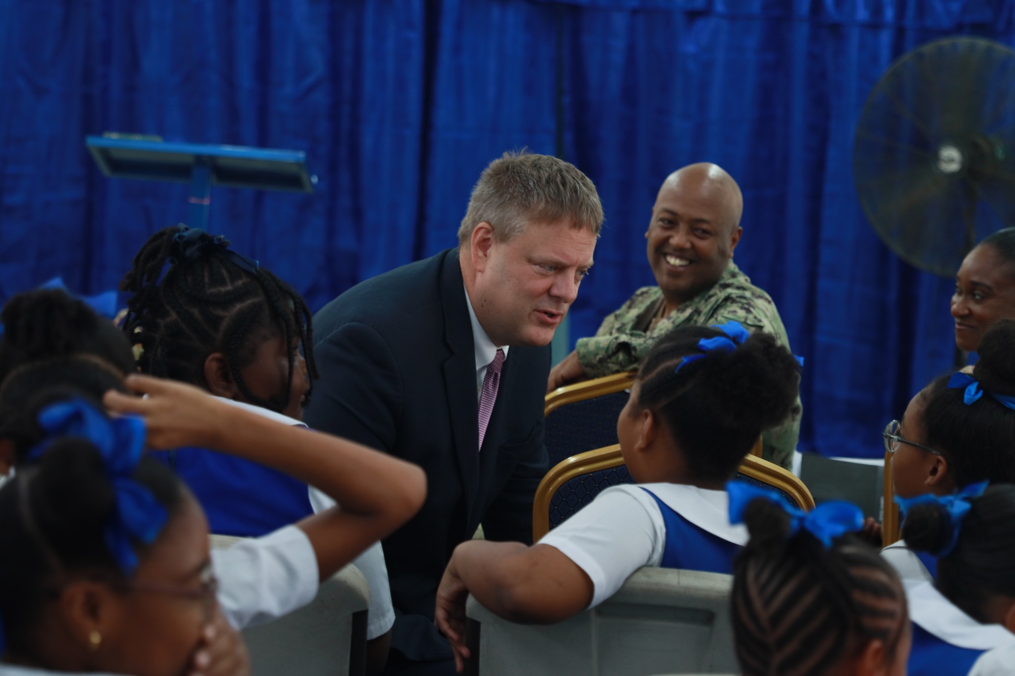 U.S. Embassy Donates New Computer Lab To Beetham Estate Primary School