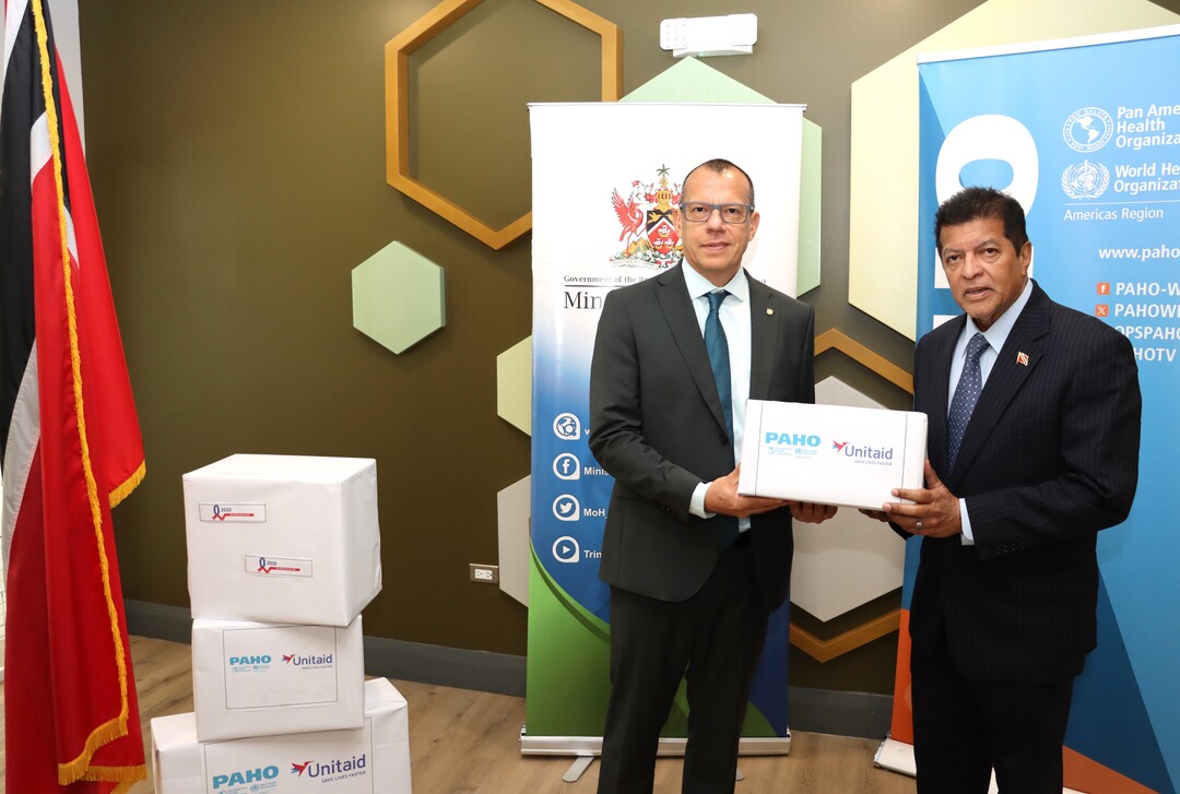 PAHO/WHO Donates Over A Quarter Million Dollars In HIV Supplies To Ministry Of Health
