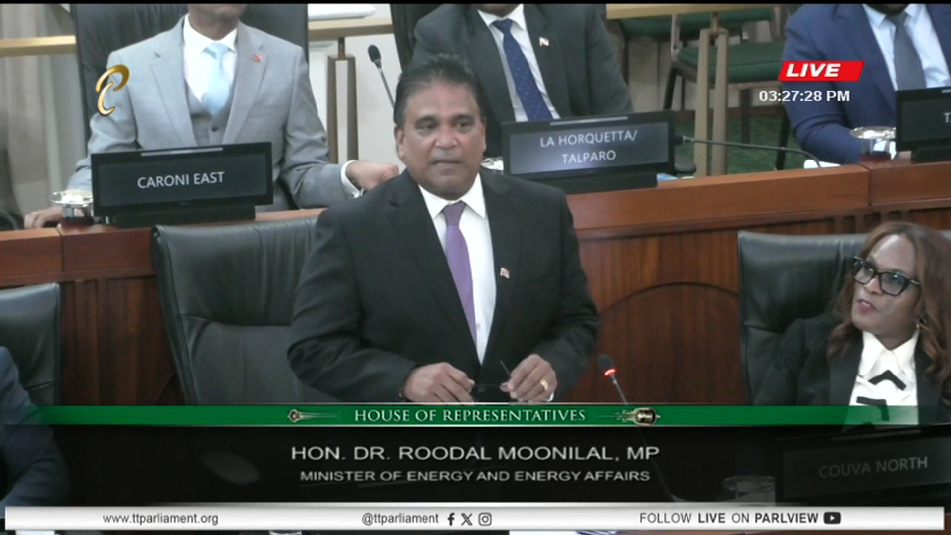 Minister Moonilal : Two New Energy Investors Have Set Their Sights On T&T