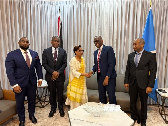 PM Persad-Bissessar Meets With Prime Minister Of St Lucia To Advance Regional Cooperation