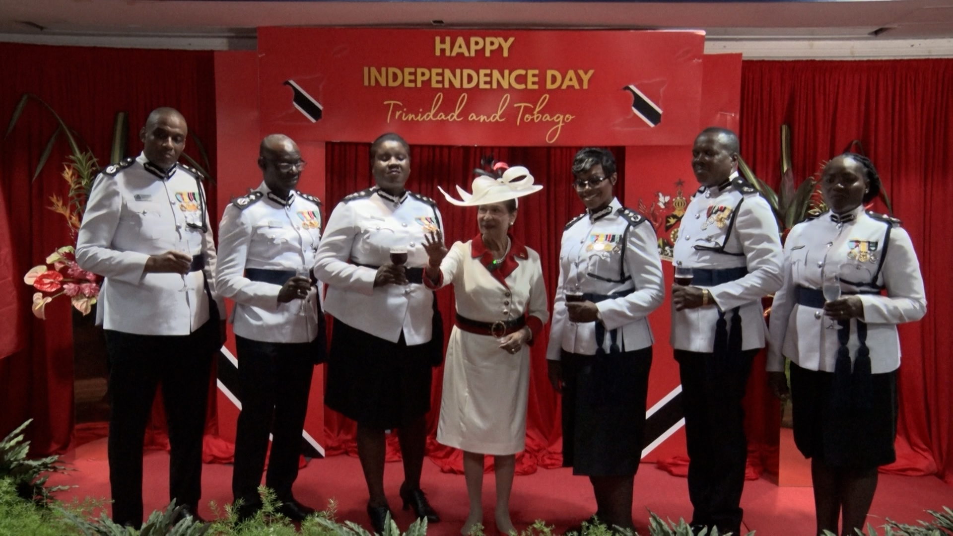 PM Salutes Protective Services, Highlighting Decline In Violent Crime