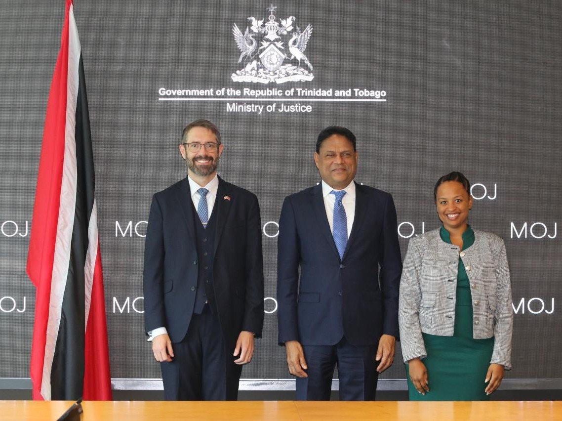 Minister Of Justice Meets With US Embassy Officials