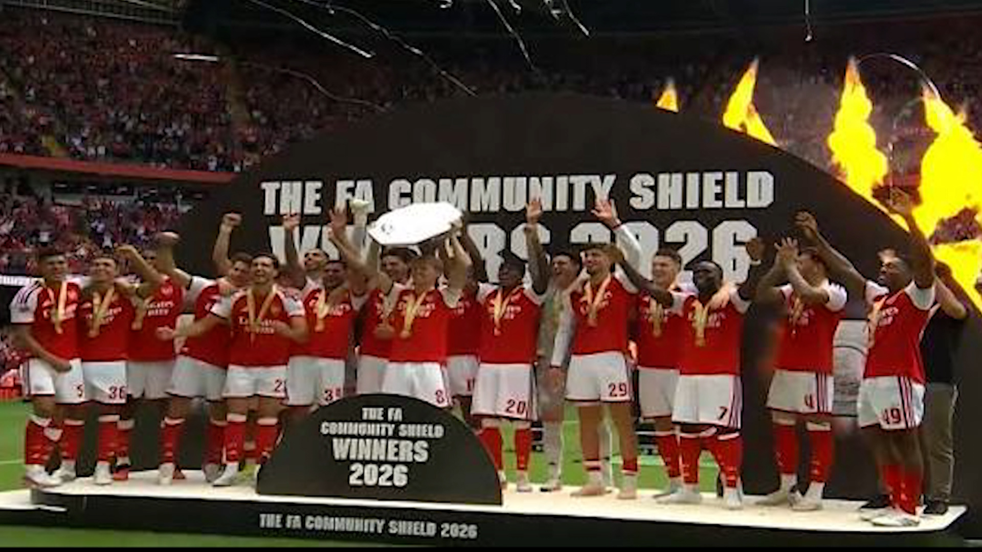 Arsenal Send Early Premier League Warning With Community Shield Win