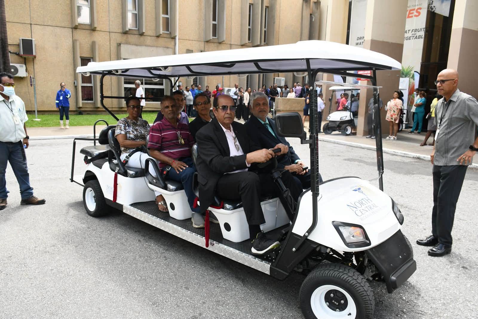 NCRHA Launches Golf Cart Transport Service To Assist Patients Most In Need