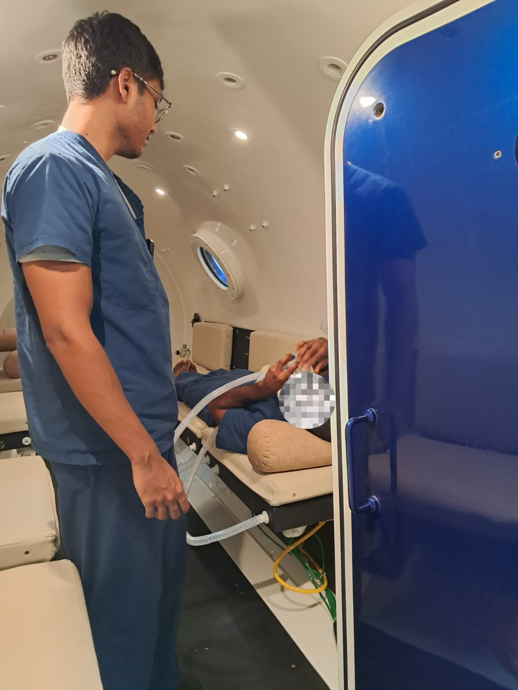 IHMF Successfully Treats Its First Case Of Decompression Sickness