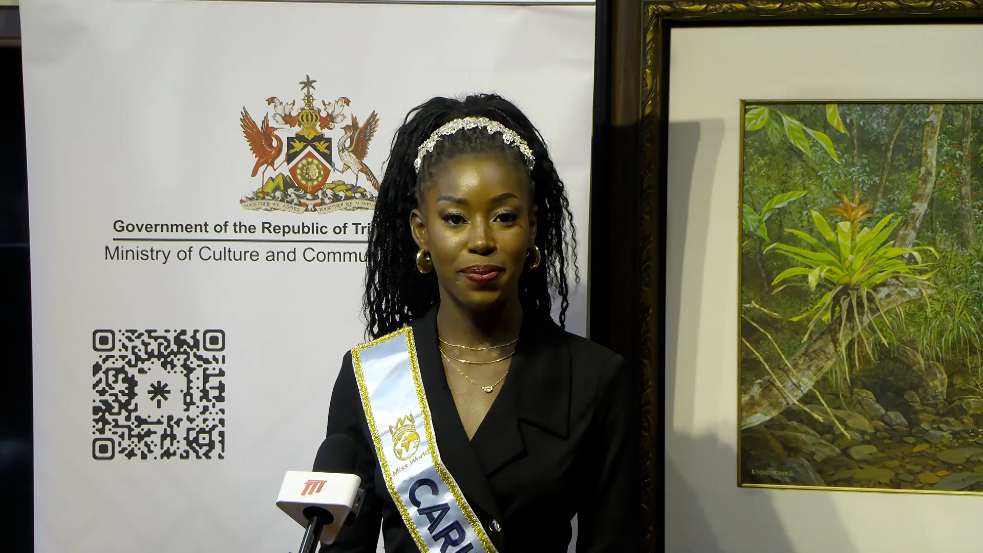 Georgia-Lee Gill Celebrated After Historic Miss World Caribbean Win