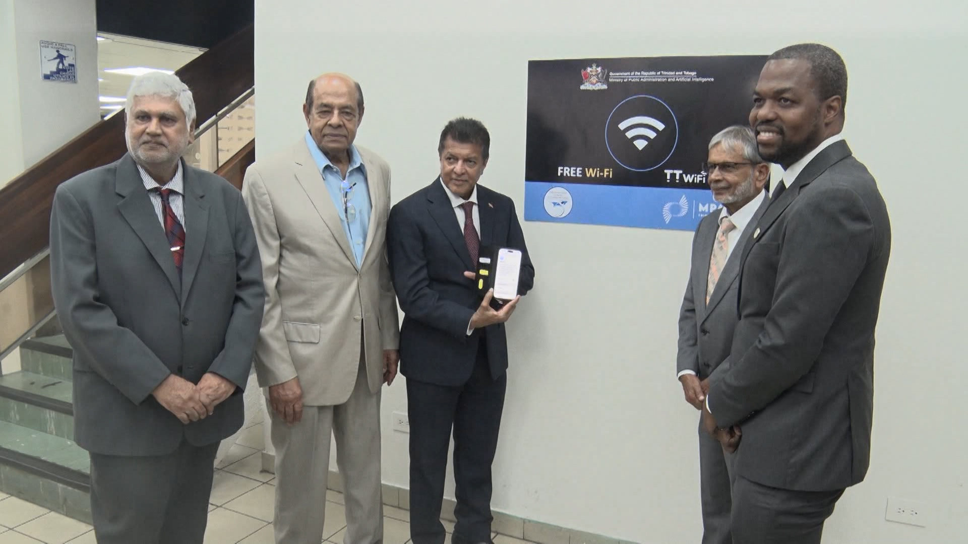 Free TT WiFi Launched At Eric Williams Medical Sciences Complex