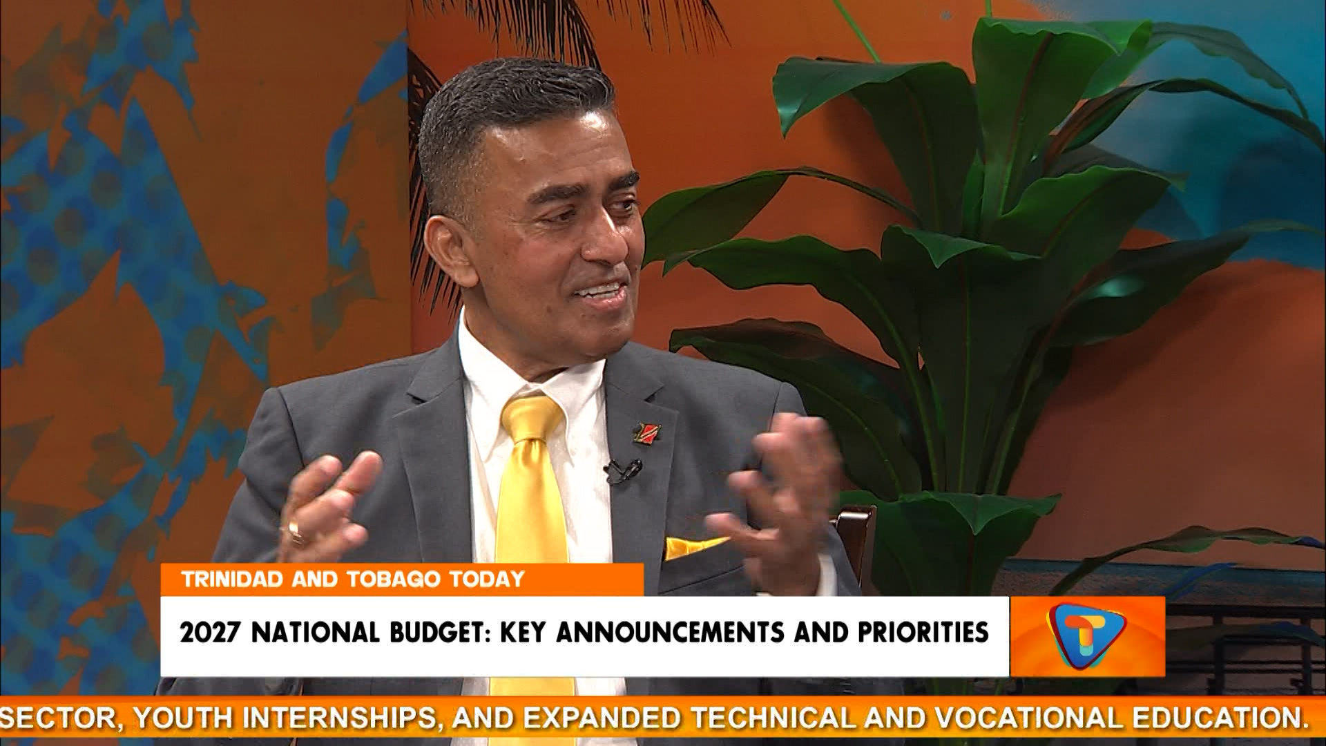 Professor Hamid Ghany And Finance Minister Hon. Davendranath Tancoo Discuss Budget 2027