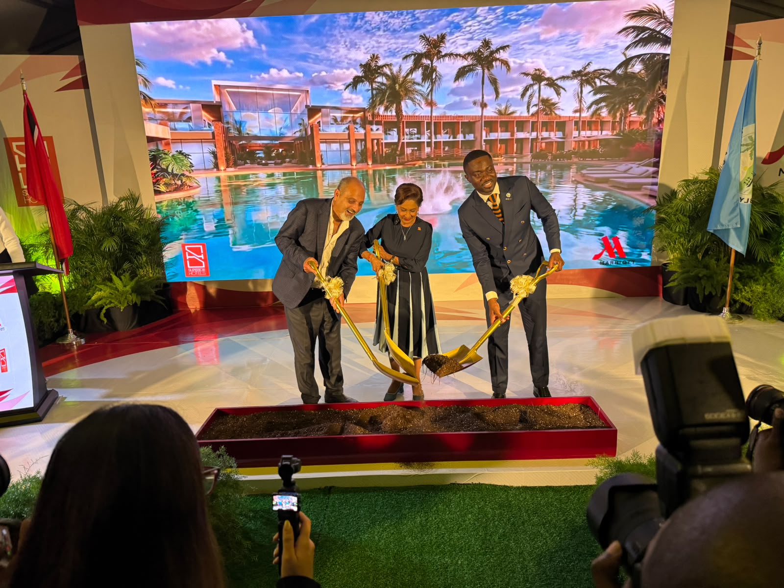 Sod-Turning Held For Proposed TT$540 Million Marriott Hotel In Tobago