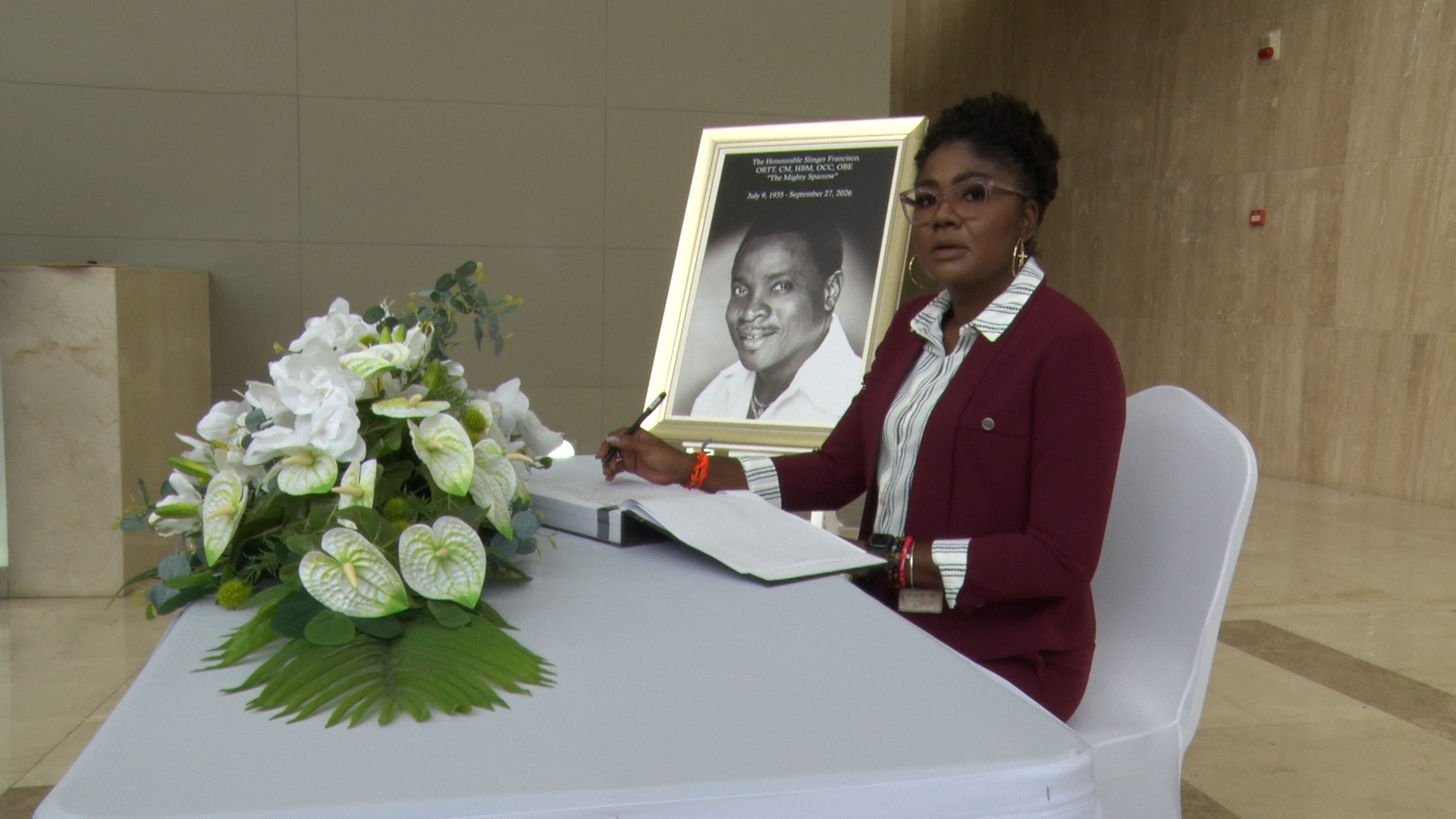 Condolence Books Open Across T&T For The Mighty Sparrow