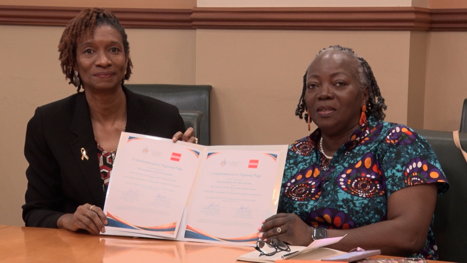 UWI Global Campus, ACCA Sign Agreement To Expand Academic Opportunities