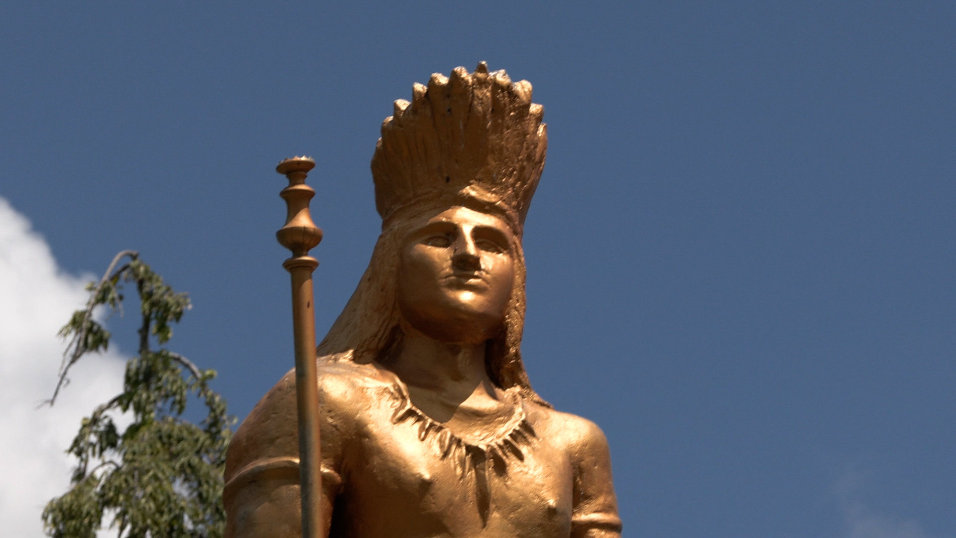 Chaguanas Unveils Amerindian Statue To Honour Indigenous Heritage