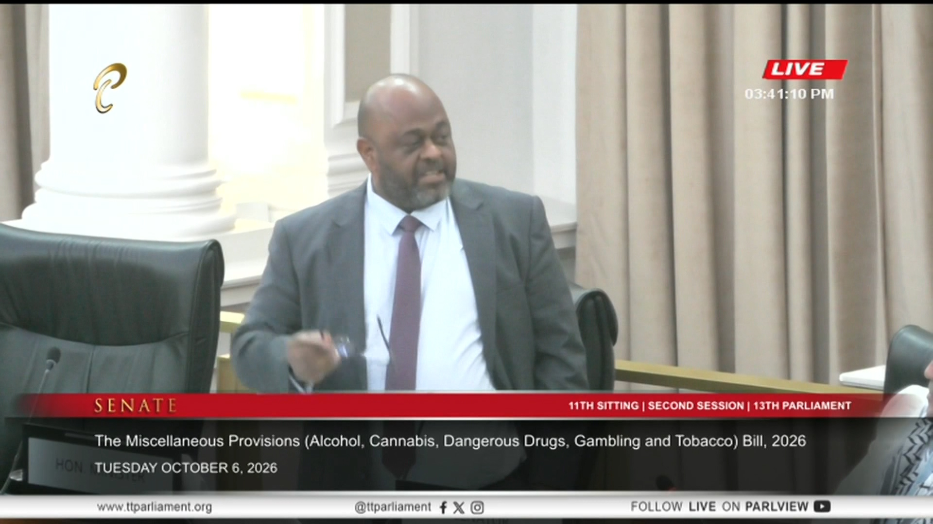 Minister Sturge Defends Miscellaneous Provisions Bill, Citing Alcohol and Substance Abuse Among Young People